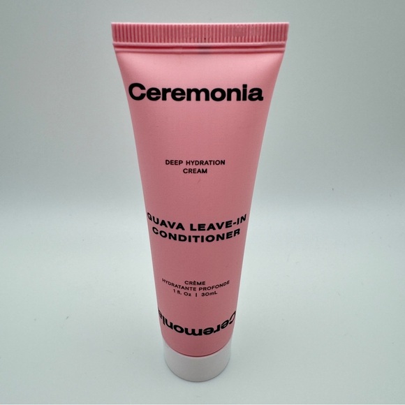 x2 Ceremonia Guava Leave-In Conditioner 1 oz Travel Size Duo Haircare Clean - Picture 3 of 5